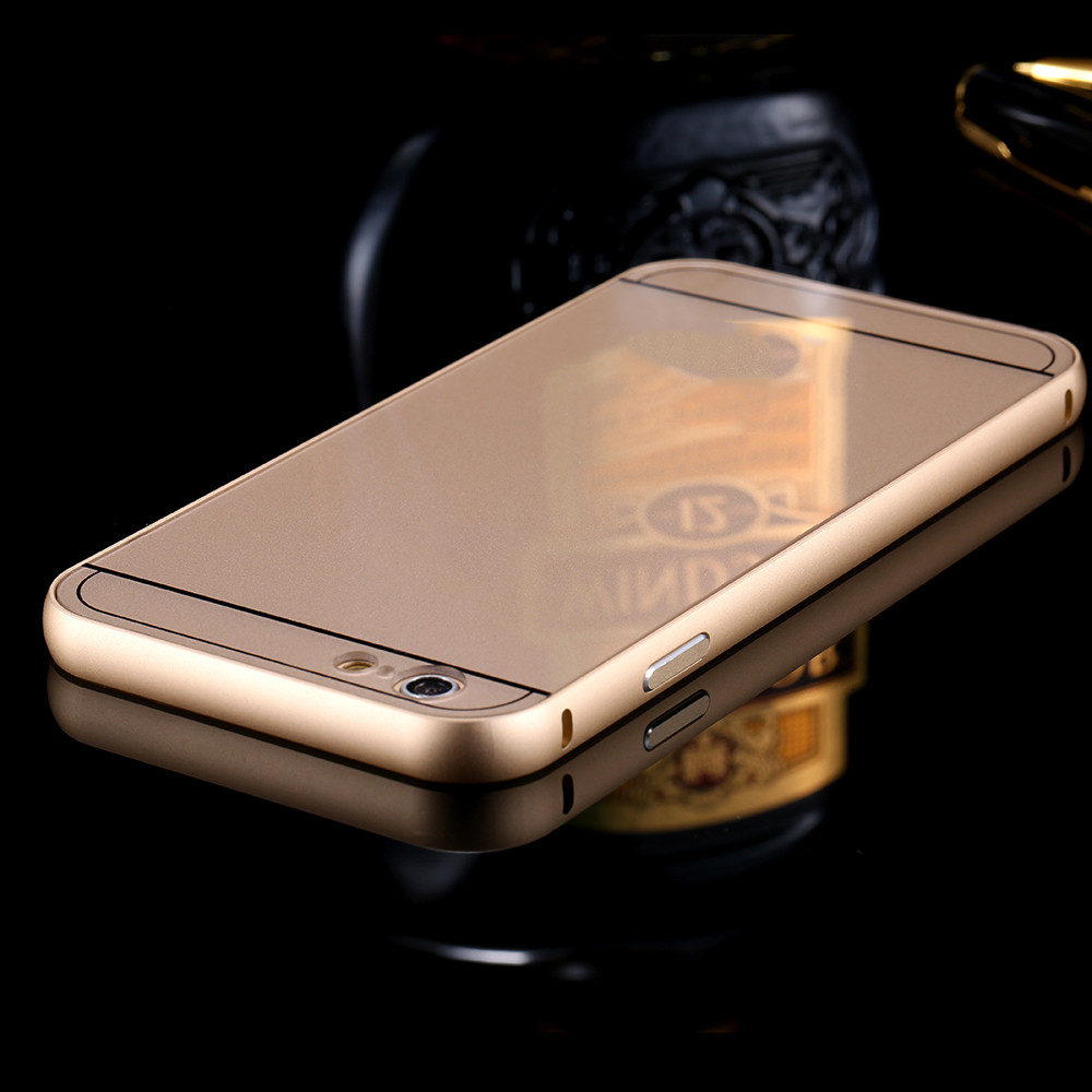 เคสสำหรับโทรศัพท์มือถือ iPhone 5/5s เฟรมอลูมิเนียม (สีทอง/เงิน/ดำ/ฟ้า/ชมพู)