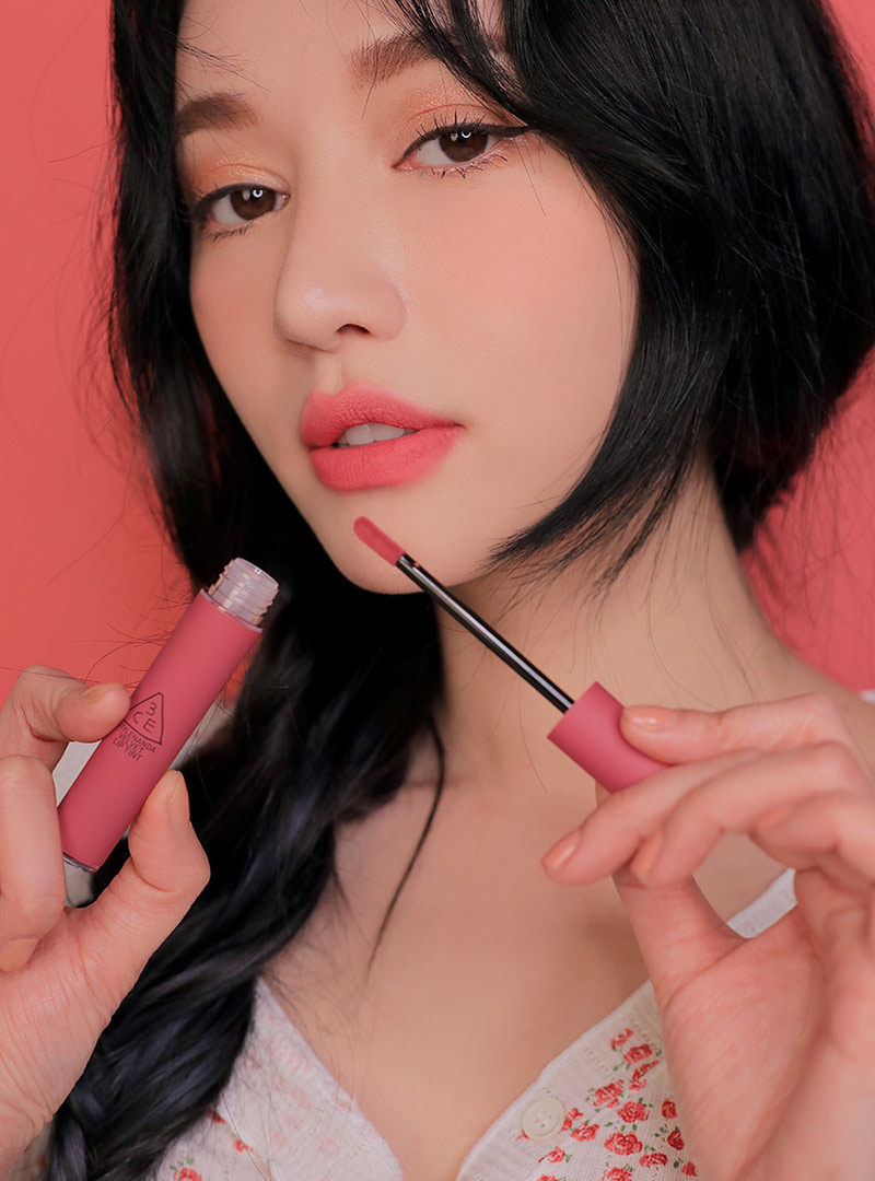 ลิปเนื้อเวลเวตแมท 3CE Velvet Lip Tint สี Pink Break