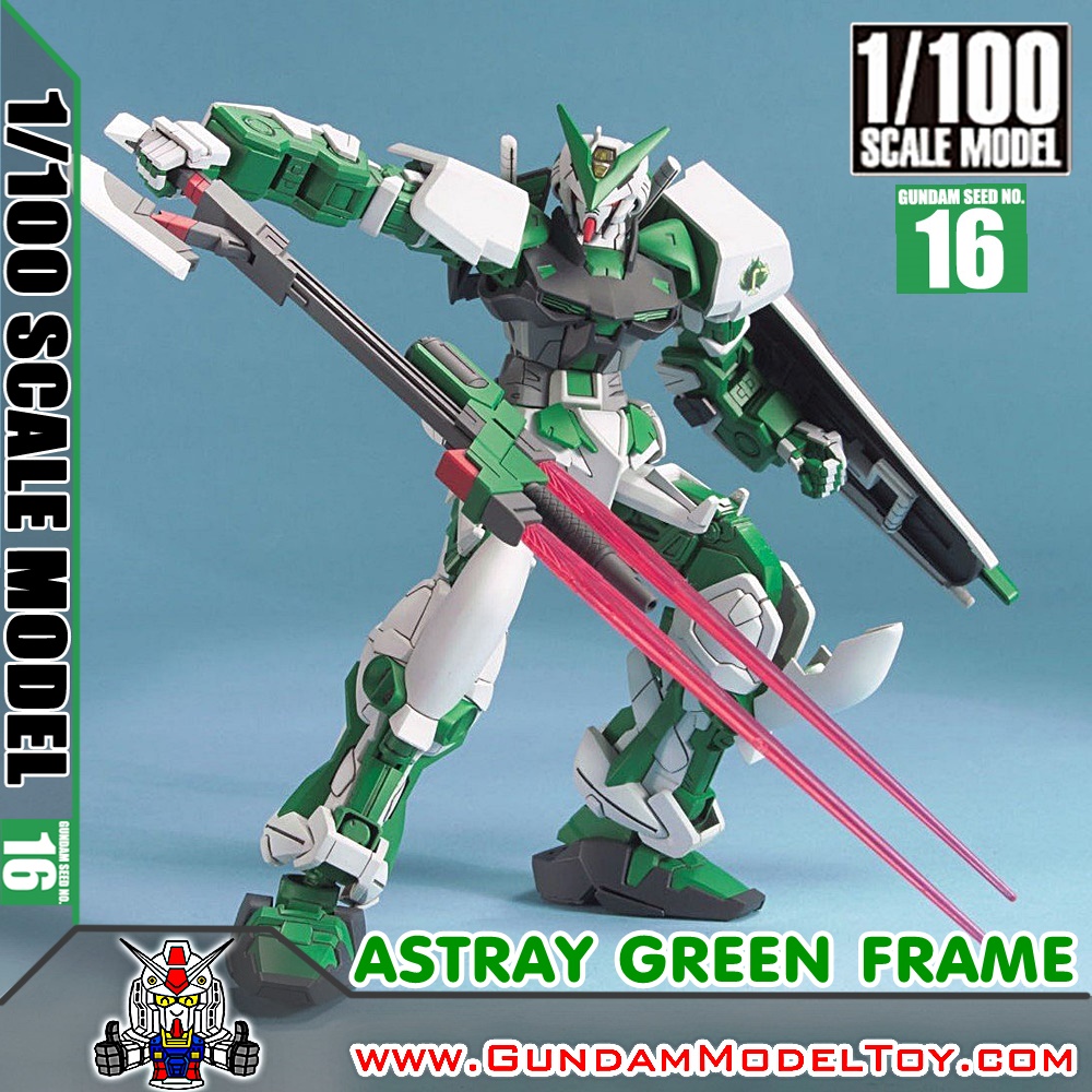 1/100 SCALE MODEL GUNDAM ASTRAY GREEN FRAME กันดั้ม แอสเทรย์ กรีน เฟรม
