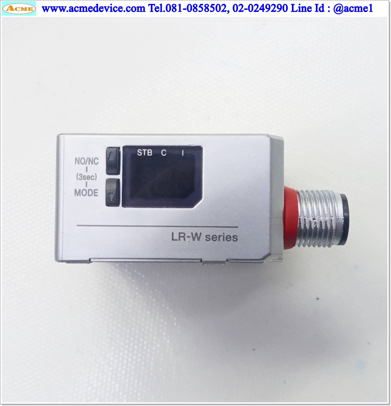 Multi Sensor Controller Keyence รุ่น MU-N11 & Spectrum Sensor Keyence รุ่น LR-W500C, ระยะ 30 to 500 mm., NPN/PNP