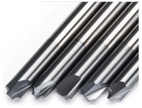 ดอกเก็บขอบ R4.0x10x75 2T ก้าน 10.0 mm Cemented Carbide Corner Rounding End Mills