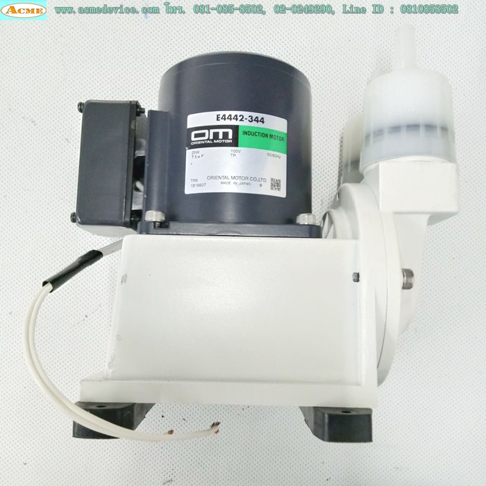 Vacuum Pump Ulvac รุ่น DA-15S, 15L/min, 100V, 25W, Single Phase + Induction Motor E4442-344
