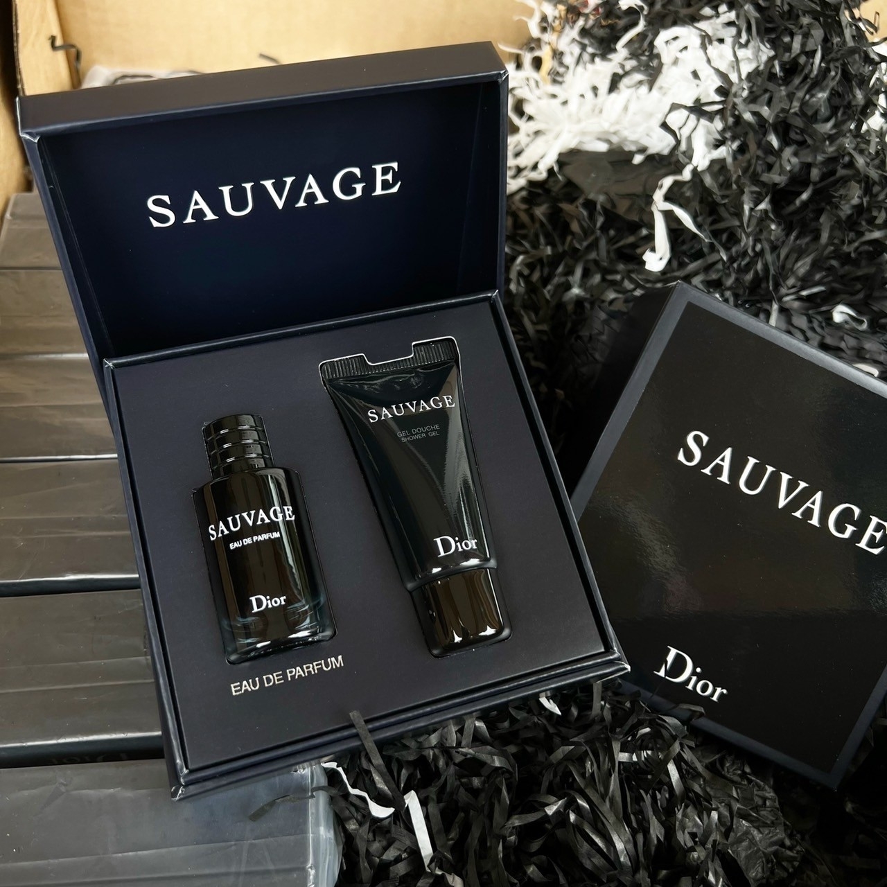 น้ำหอมดิออร์ Dior Sauvage EDP 10ml + SG 20ml Set