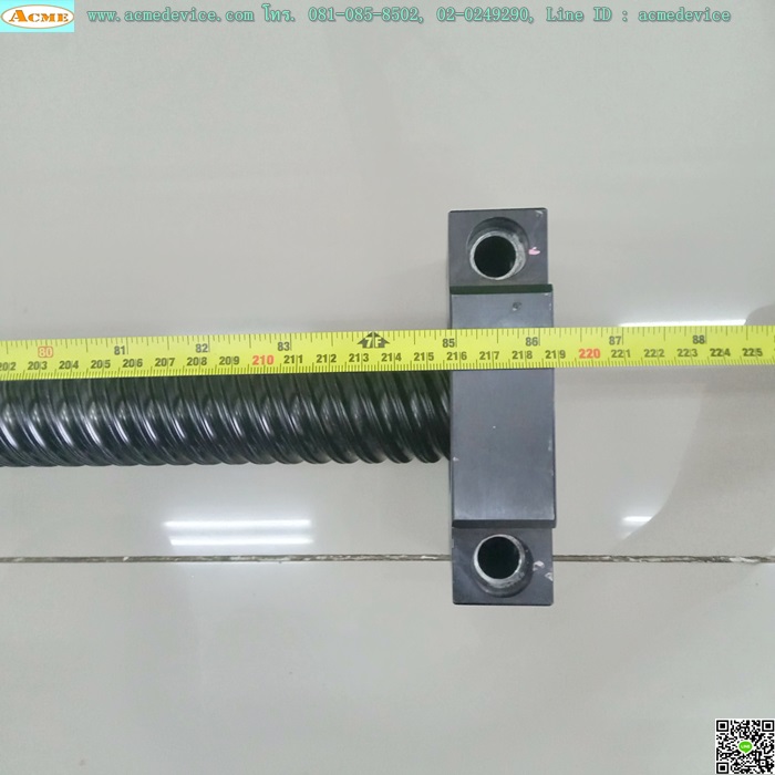Ball Screw THK รุ่น BLK 4040D A80K05, แกนโต 40 mm, ยาว 2190 mm, Stroke 1950 mm, Pit 40 mm