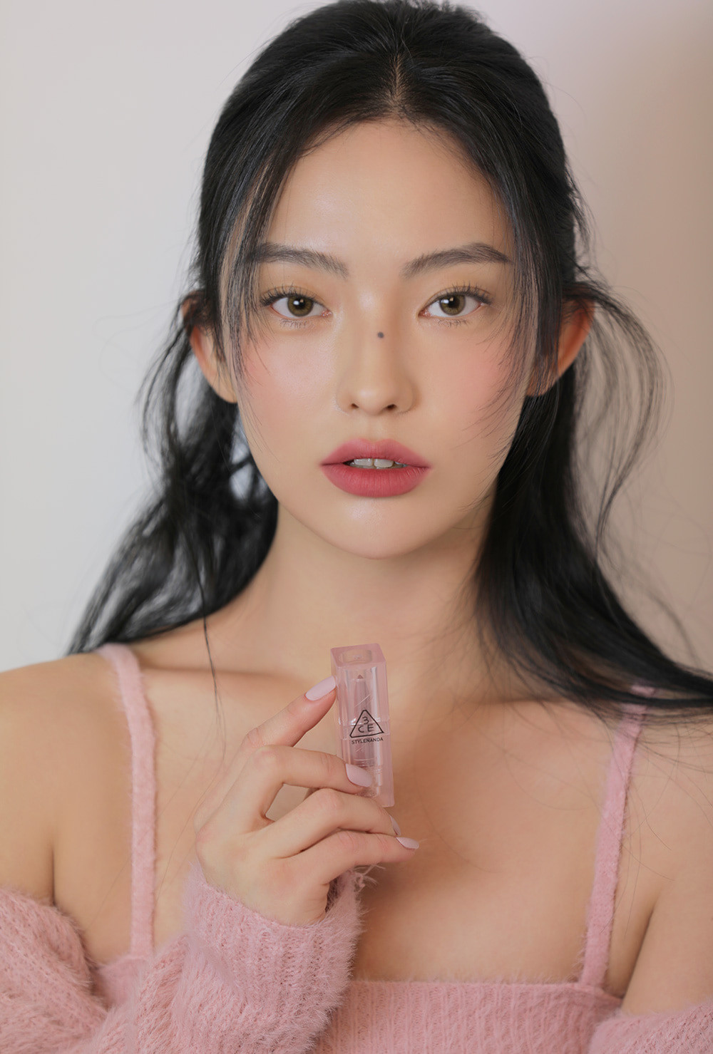 ลิปเนื้อแมท 3CE Soft Matte Lip Stick สี Hazy Rose