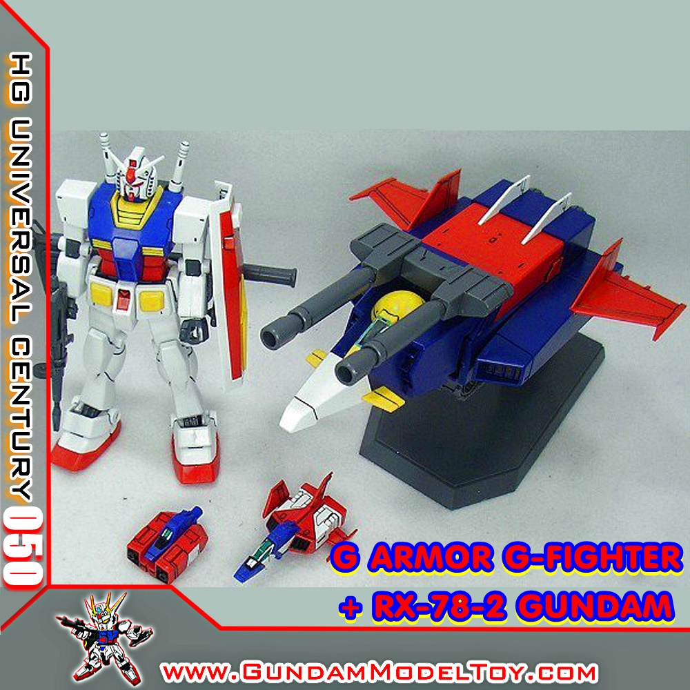 HG 1/144 G ARMOR G-FIGHTER + RX-78-2 GUNDAM