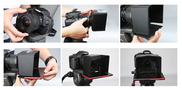 Bestview TELEPROMPTER T1 Mobile Portable Small Word Transcitter Interview Video Bestview TELEPROMPTER T1 Mobile Portable Small Word Transcitter Interview Video รับประกันศูนย์ไทย1ปี