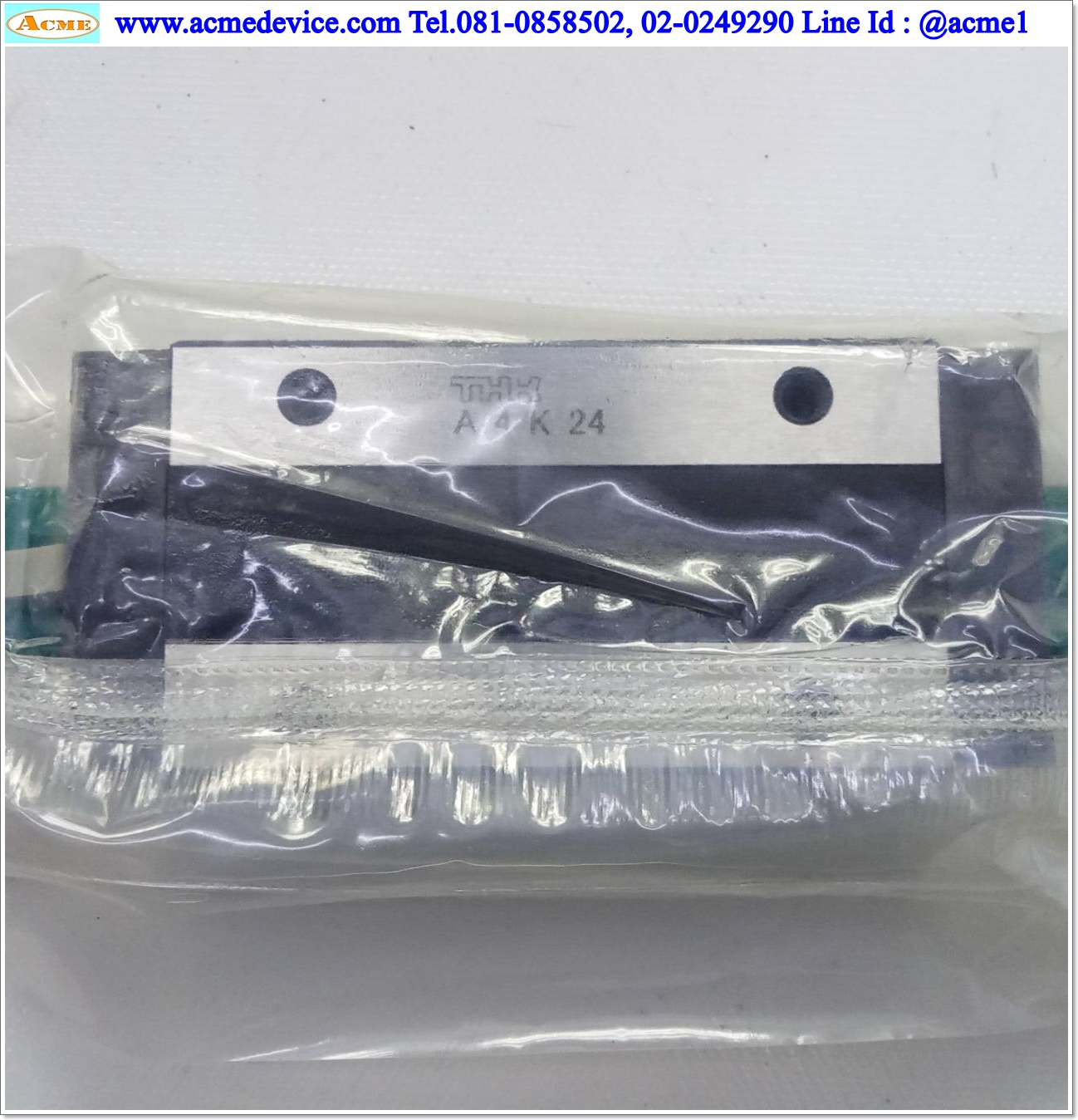 Linear Block THK รุ่น SHS20LV1UU(GK), ร่อง 20 mm, ขนาด 43 mm.x 98 mm.x 25 mm.