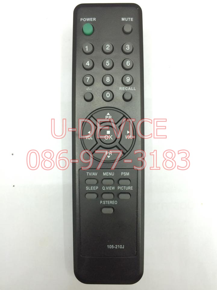 รีโมททีวี Goldstar รุ่น 210J
