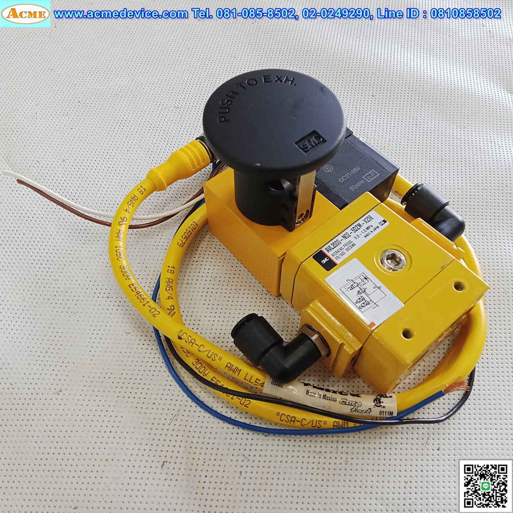 SOFT START-UP VALVE SMC รุ่น AVL2000-N02-5DZM-X238, Soft Start With Lock Out Valve, 24Vdc