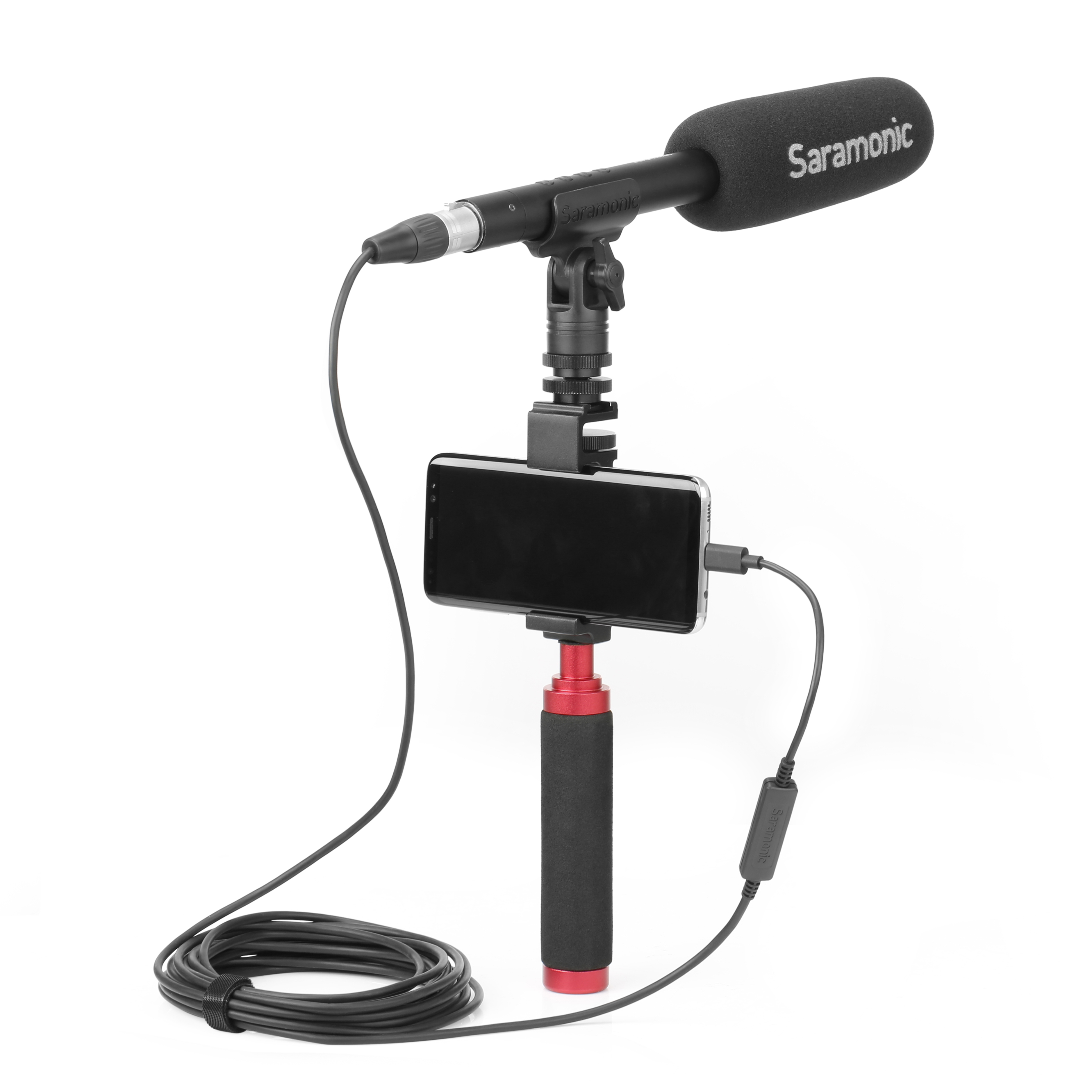 Saramonic UTC-XLR XLR (Female) Microphone Connector to USB Type-C Audio Cable Smartphone Adapter for Type-C Devices รับประกันศูนย์ไทย 1 ปี