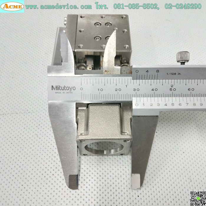 แกนสําเร็จรูป Ball Screw Misumi รุ่น XYMSG413-RA5PAP, ขนาด 40 mm x 100 mm, Stroke 16 mm, Pit 2 mm