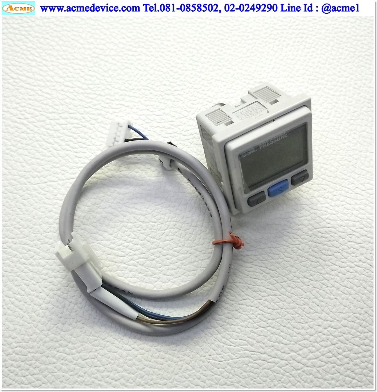 Pressure SMC รุ่น ISE30A-01-N-M, -0.1 to 1MPa, NPN