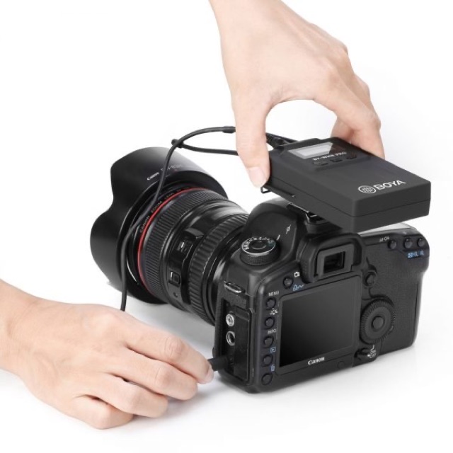 Boya BY-WM8 Pro-K2 ไมค์ไร้สาย UHF Wireless Microphone (ประกันศูนย์ 1 ปี)