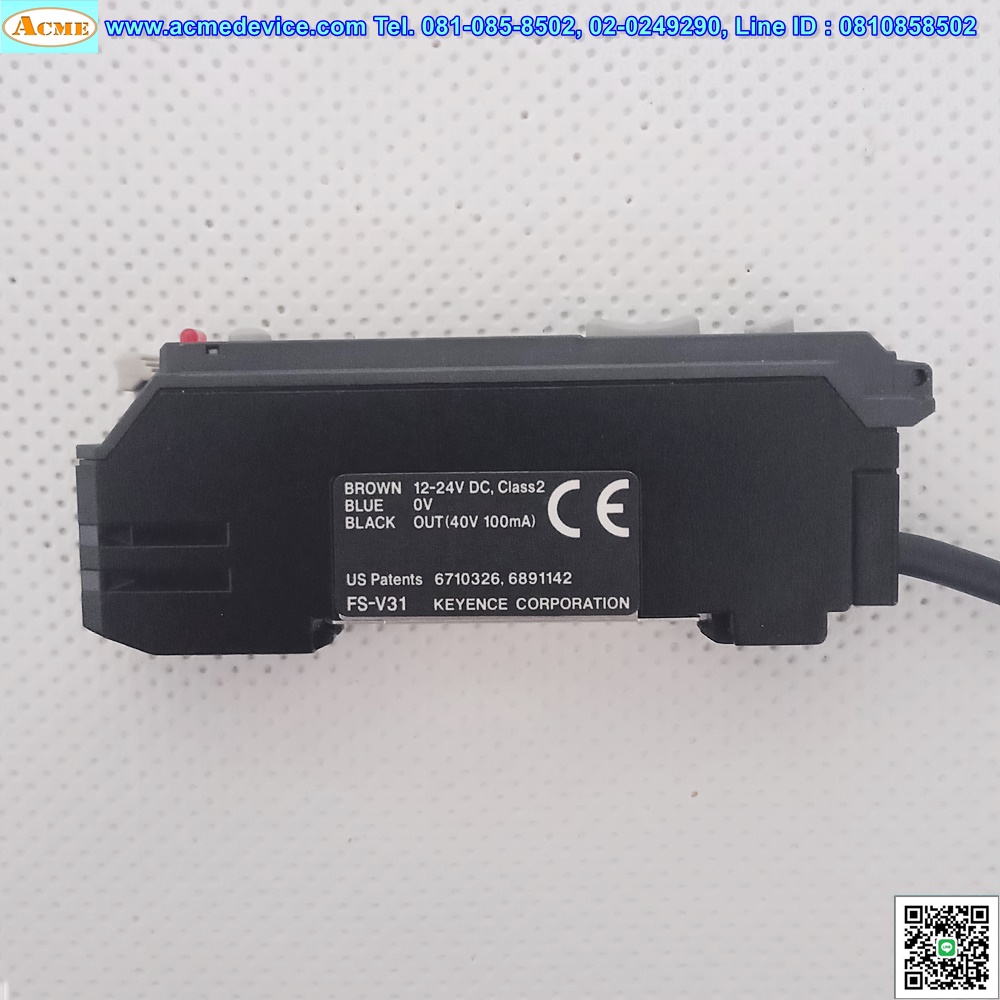 Fiber Amp Keyence รุ่น FS-V31 (ไม่มีฝาปิด)