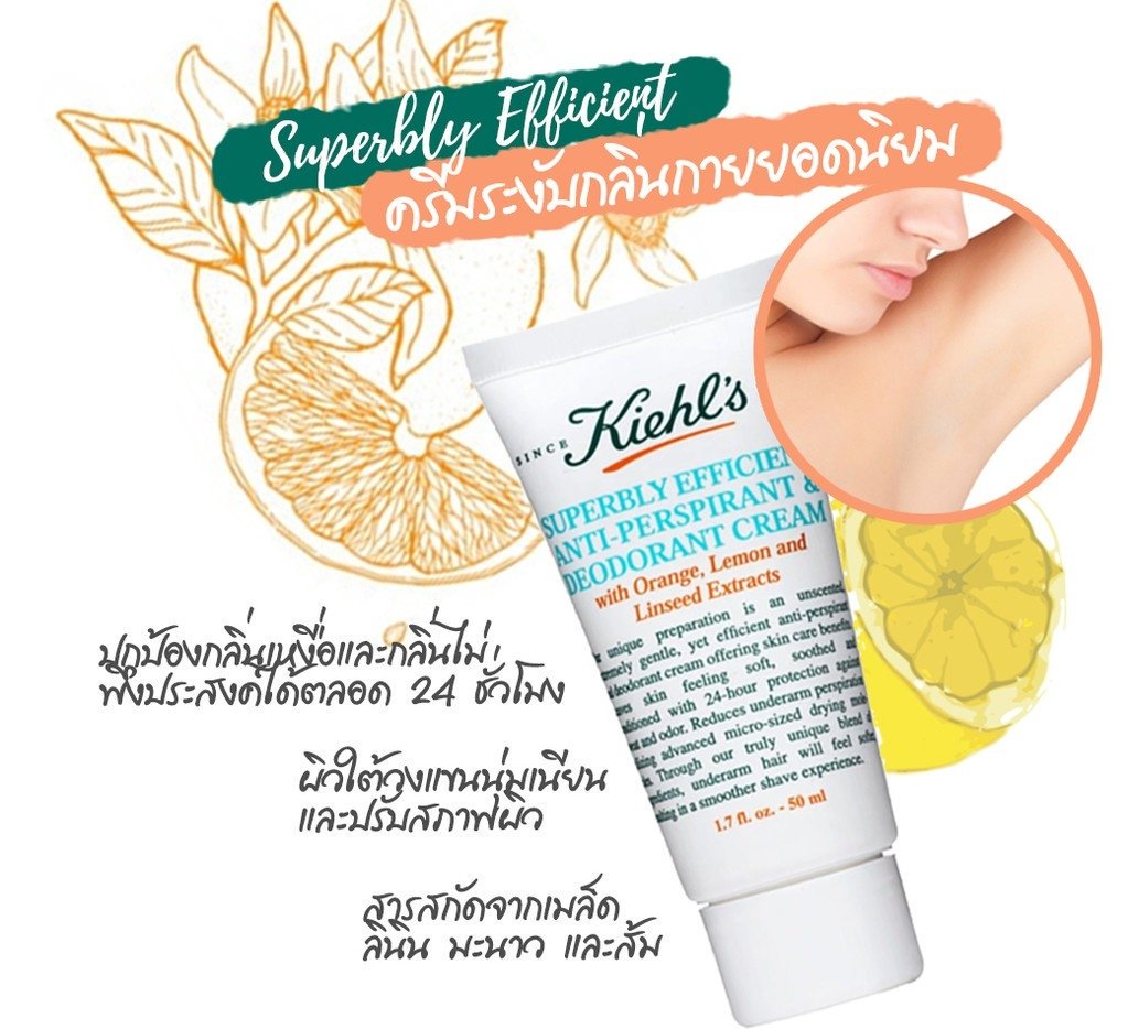 บำรุงใต้วงแขนคีลส์ Kiehl's - Kiehl's Deodorant Cream 75ml