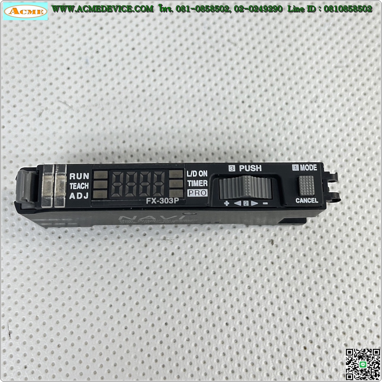 Fiber Amp Panasonic/SUNX รุ่น FX-303P, PNP (ไม่มีฝา)