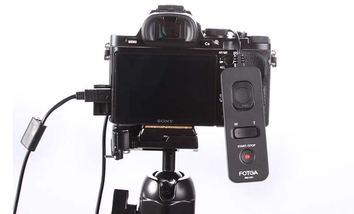 FOTGA RM-VS1 Remote Control สำหรับSONY สามารถสั่งซูมเข้าออกได้และกดถ่ายได้ |สินค้าพรีออเดอร์|