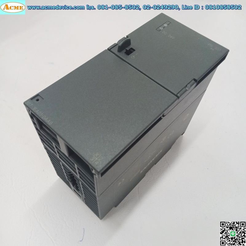 PLC Siemens Simatic S7-300, PS 307 รุ่น 6ES7307-1EA01-0AA0, Power Supply, 24V, 5A