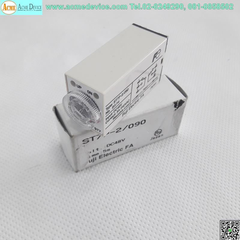 Timer Fuji รุ่น ST7P-2/090, 48V, 5s