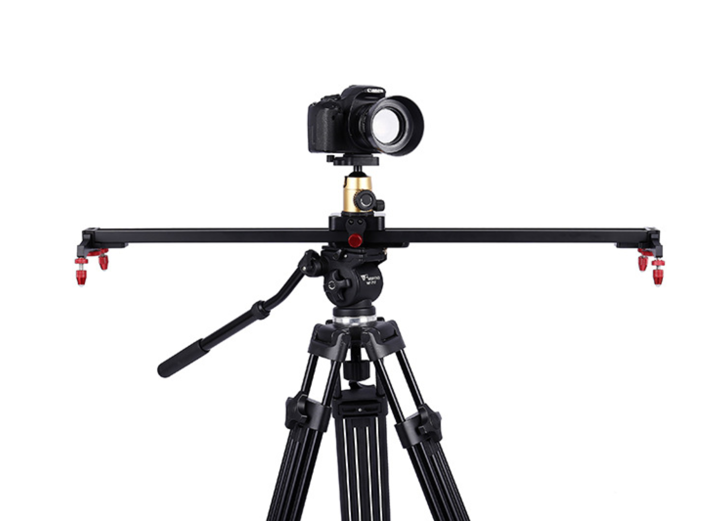 CY Dolly Slider (รางดอลลี่,รางสไลด์) รางเลื่อนระบบลูกปืน ลื่น เงียบ แข็งแรง สามารถต่อขาตั้งกล้องได้