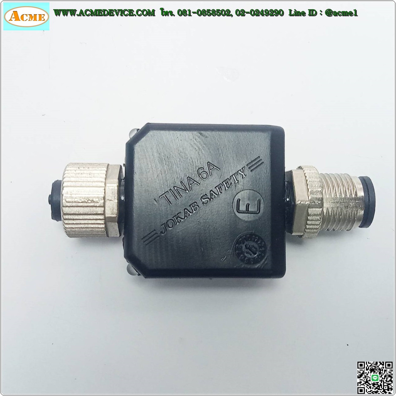 Safety Adaptor Unit ABB รุ่น Tina 6A, For safety mat/strip/bumper connection