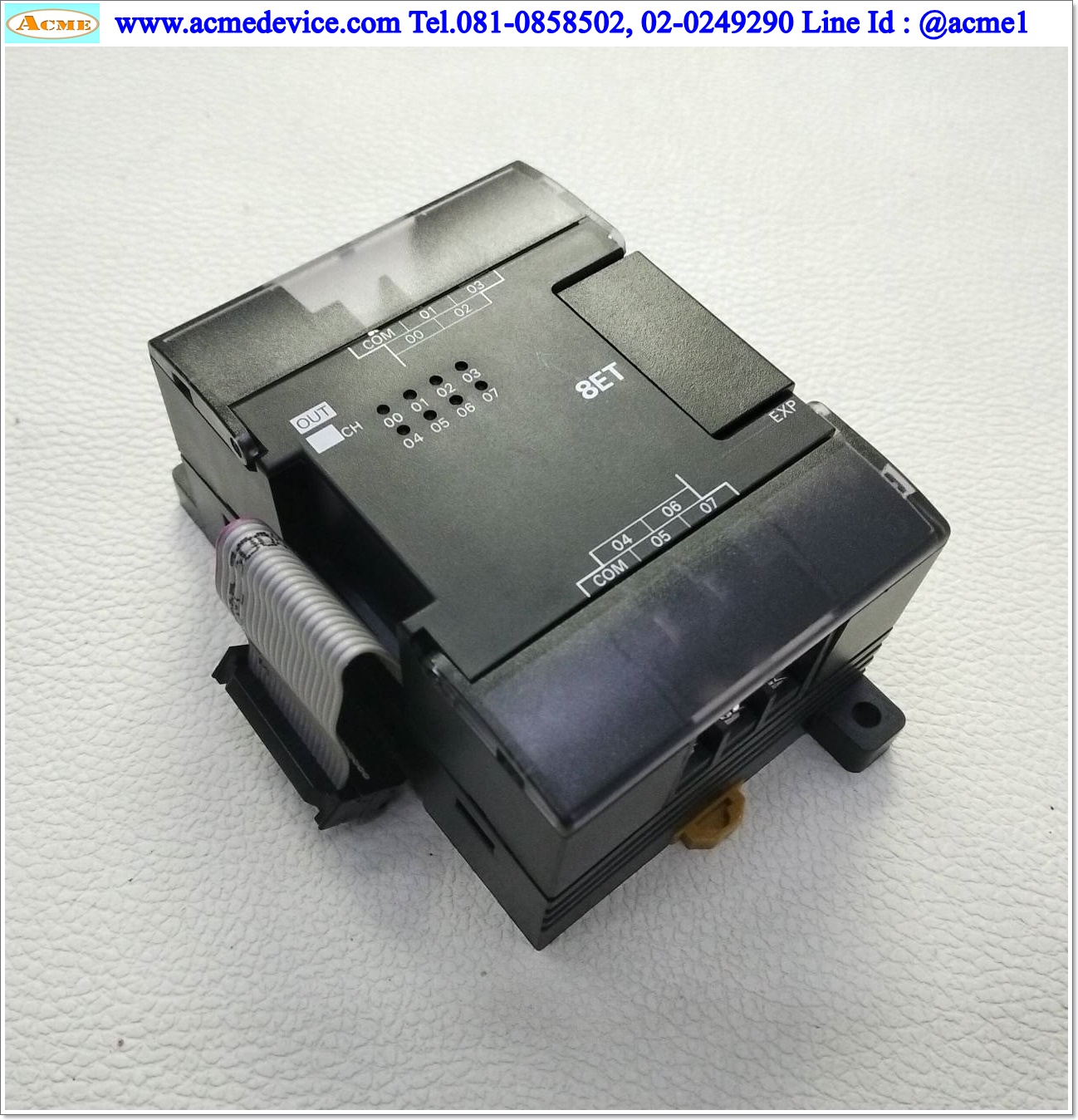 PLC Omron รุ่น CP1W-8ET, 8 Out Unit
