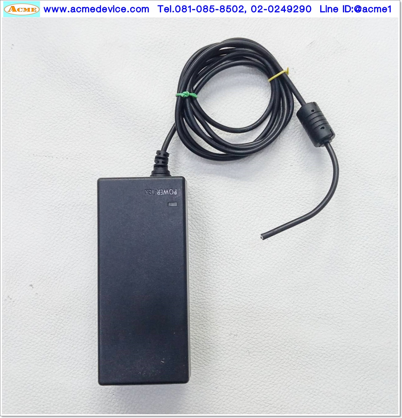 Power Supply POWER-TEK รุ่น SW60-24002500-WH8, Output 24Vdc, 2.5A, 60W