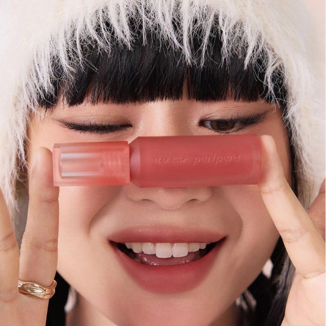 ลิปเพริเพร่า Peripera Over Blur Tint สี05 Vintage Acorn