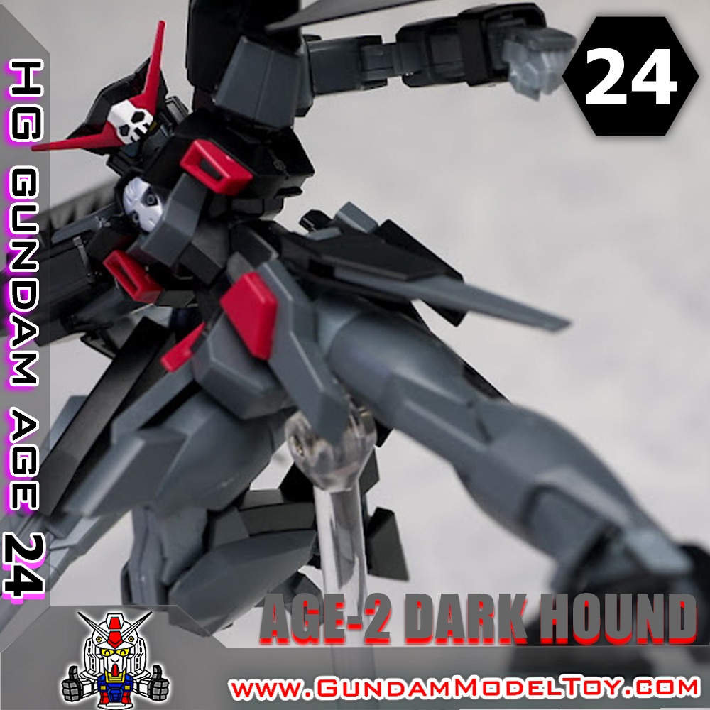 HGAGE 1/144 GUNDAM AGE-2 DARK HOUND กันดั้ม เอจ ทู ดาร์ค ฮาวนด์