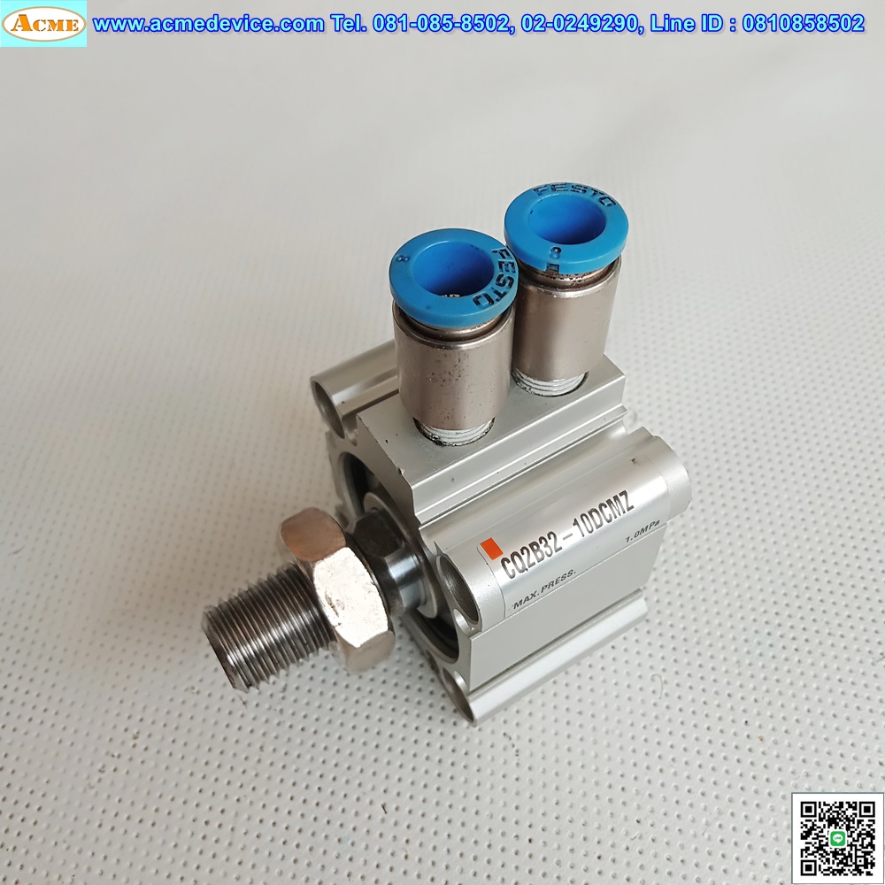 Air Cylinder SMC รุ่น CQ2B32-10DCMZ
