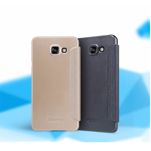 เคสฝาพับ A7 (Sparkle Leather Case) nillkin แท้ สีทอง