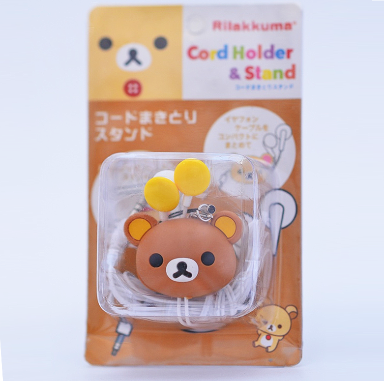 หูฟังสมอลทอร์ค Rilakkuma เก็บได้