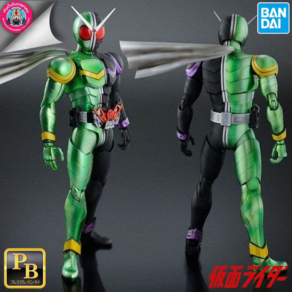 PREMIUM BANDAI ANIME MG FIGURE-RISE ARTISAN KAMEN RIDER DOUBLE CYCLONE JOKER โมเดล กันดั้ม กันพลา PS TOYLAND ร้านพีเอสทอยแลนด์