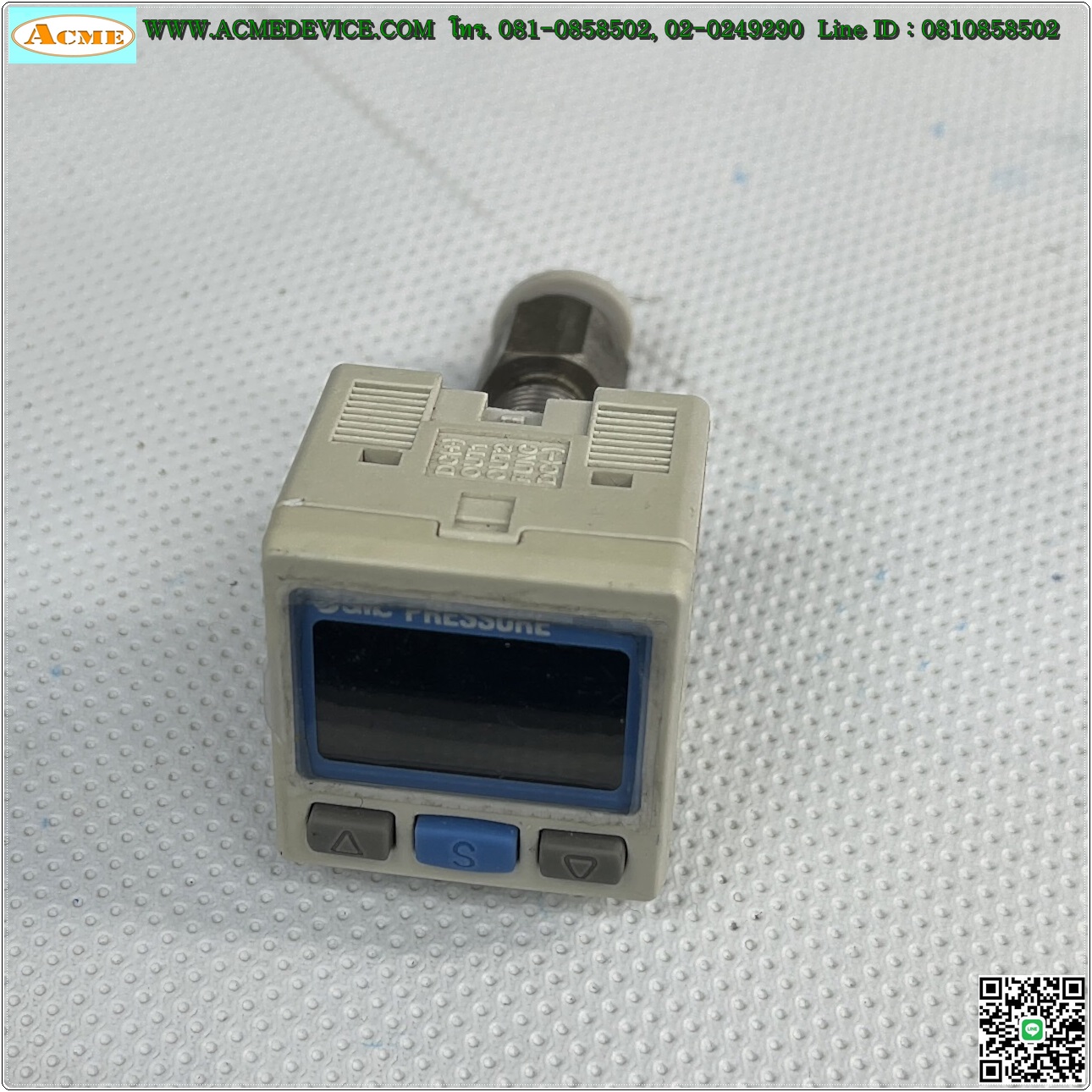 Vacuum/Pressure SMC รุ่น ZSE30AF-01-N, -100 to 100kPa, NPN
