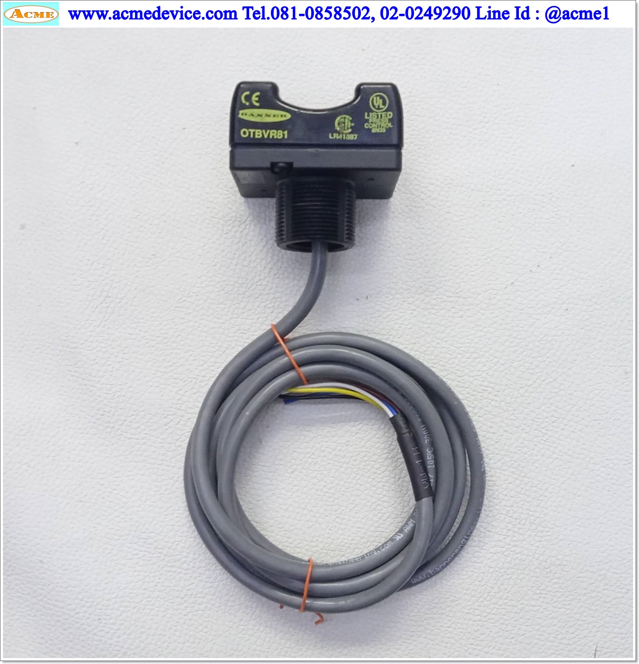 Photoelectric Banner รุ่น OTBVR81, 24V (NO/NC)