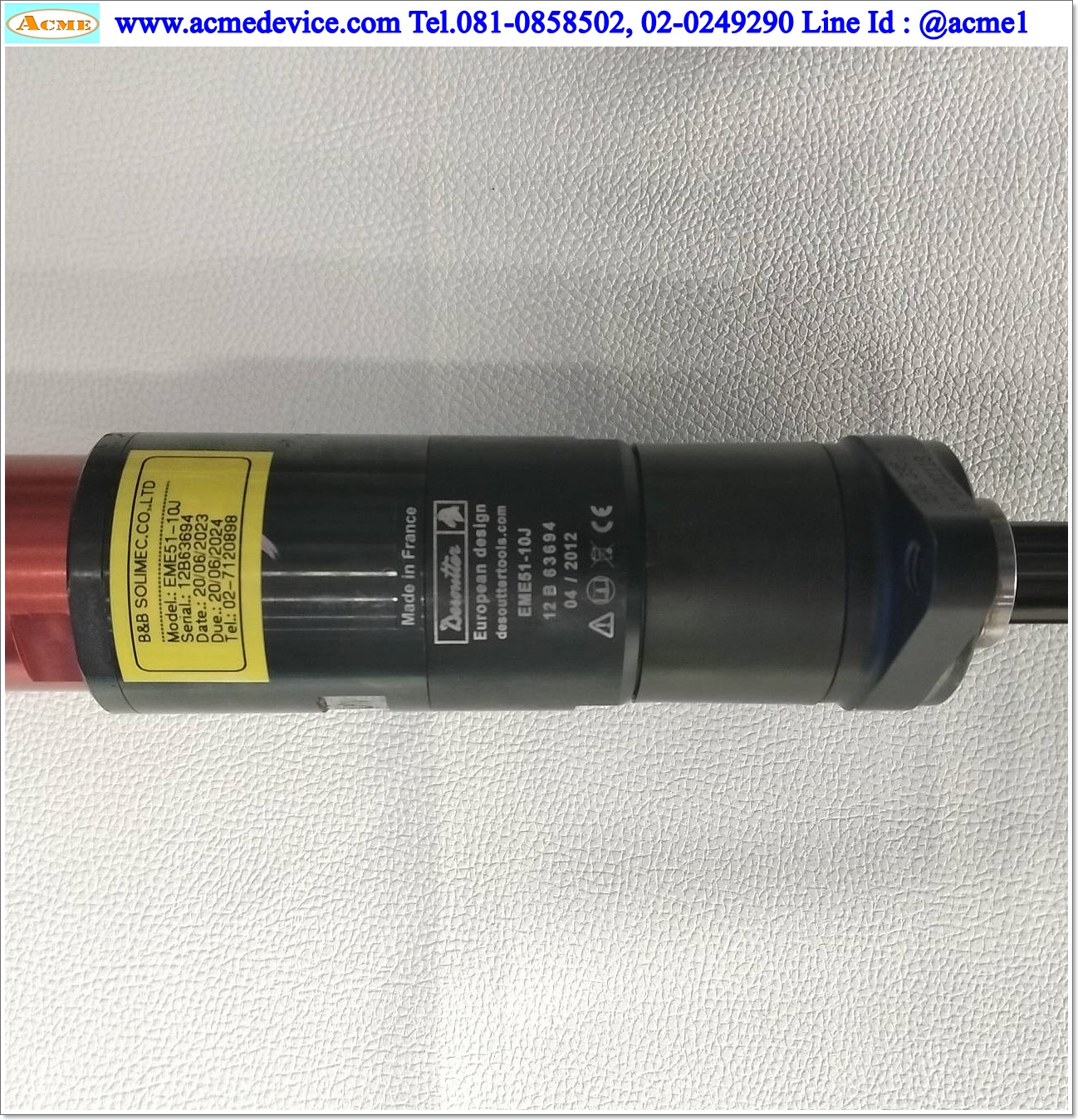 Auto Screw Desoutter รุ่น 8283, TWINCVI II & EME51-10J, Max. Torque 70 Nm., 115/230V, 0.5KVA