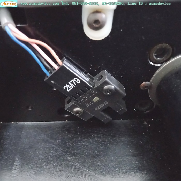 แกนสําเร็จรูป Reed Screw ??? รุ่น ???, ขนาด 235 mm x 410 mm, เพลาโต 16 mm, Stroke 100 mm, Pit 2 mm & Motor M2-3424-D