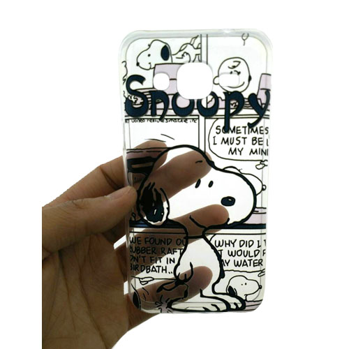 เคสฝาหลัง J2 ซิลิโคนแท้ ลาย Snoopy