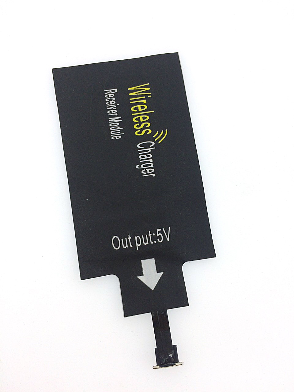 ที่ชาร์จไวเลส ไร้สาย พร้อมแผ่นชาร์จ Wireless Charger แท้ ใช้ได้กับ iPhone5/5s/6/6s (สีดำ)