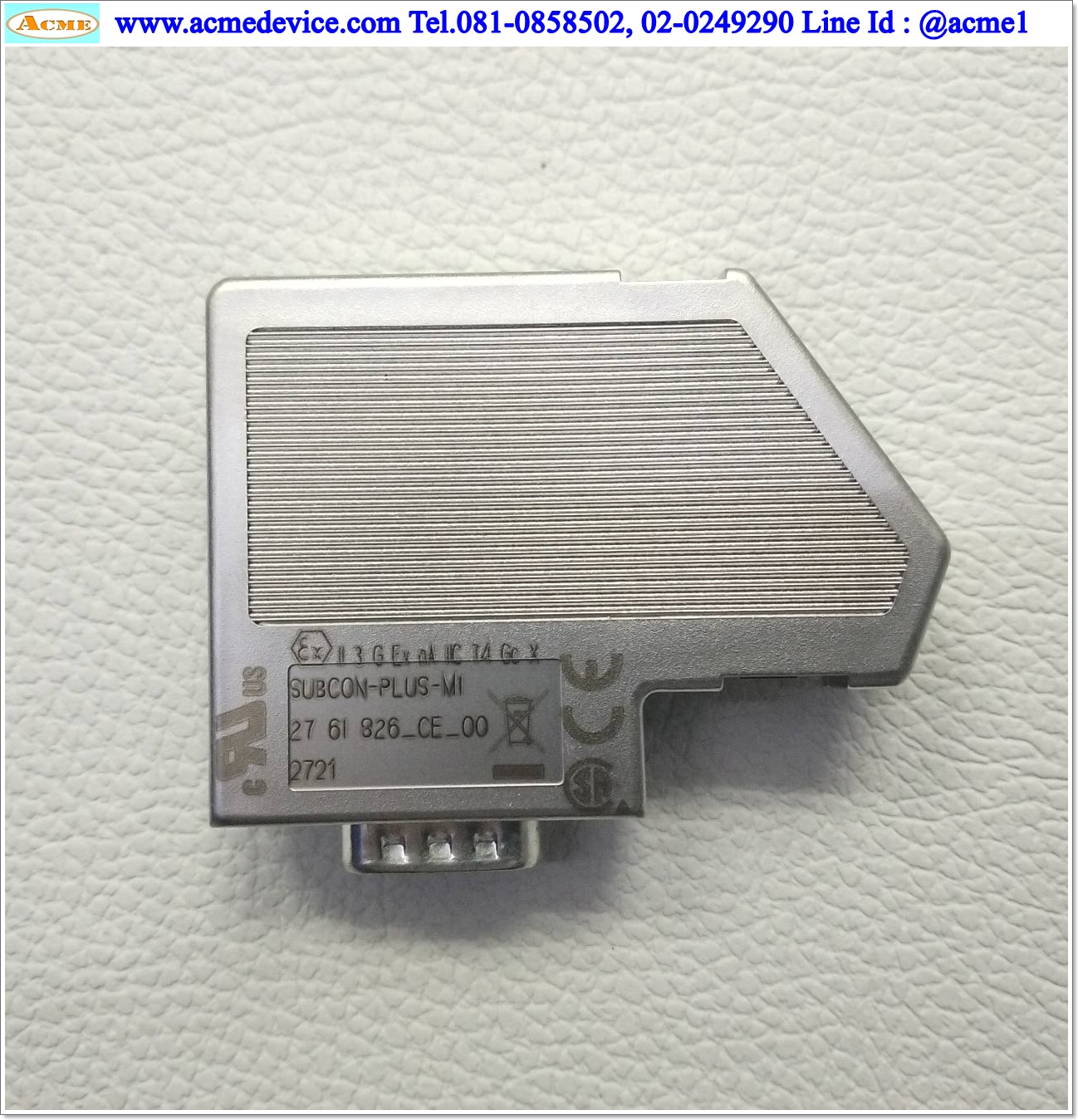 SUBCON-PLUS M1 Phoenix Contact รุ่น 2761826, 9-pin, Sub-D Connector, Male Connector