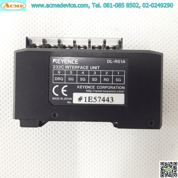 Interface Unit Keyence รุ่น DL-RS1A, RS-232C