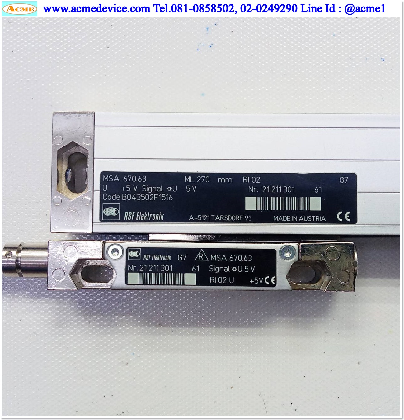 Linear Scale RSF Elektronik รุ่น MSA 670.63. ML 270 mm., 5V