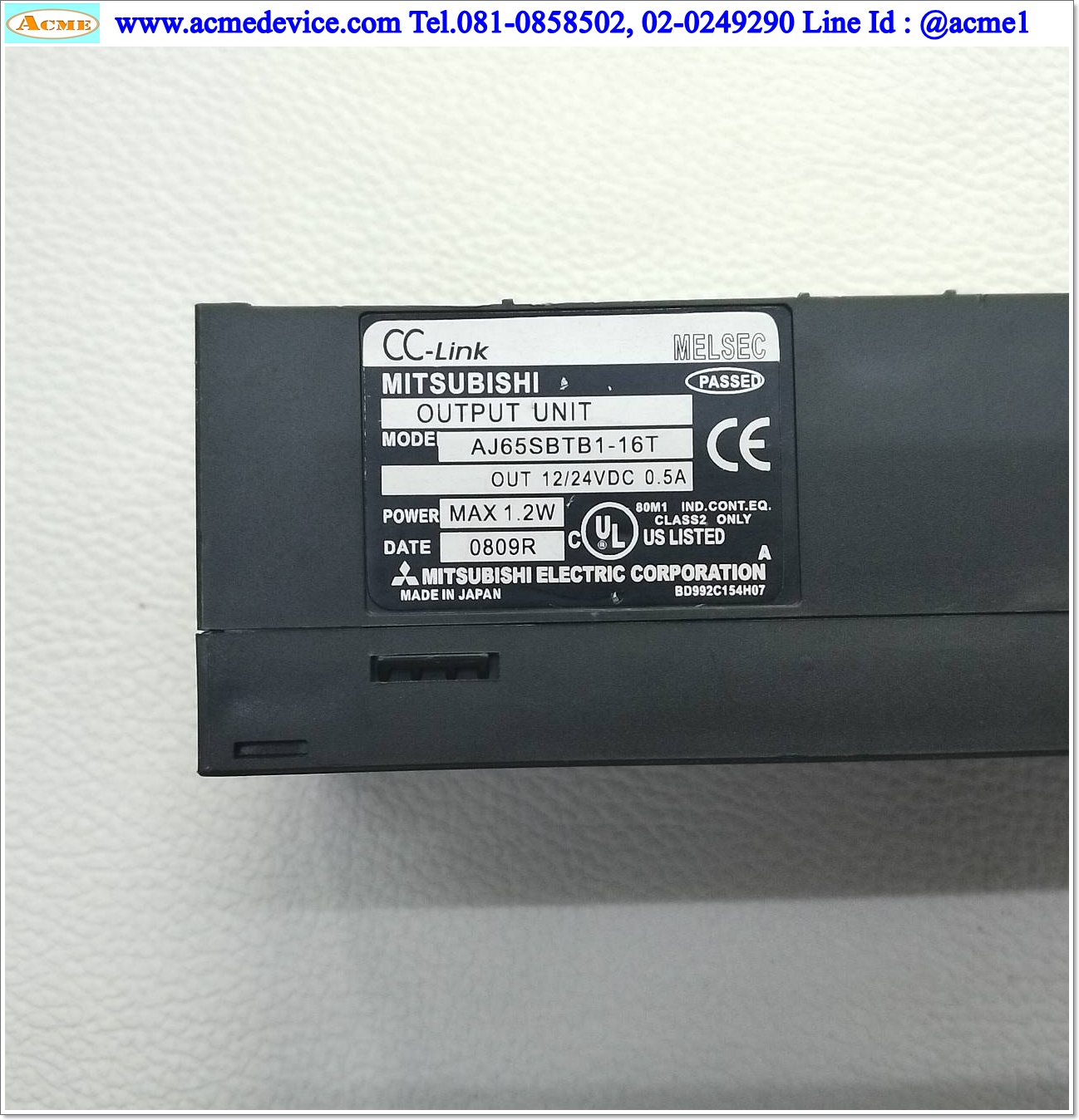 CC-Link Mitsubishi รุ่น AJ65SBTB1-16T, Output Unit