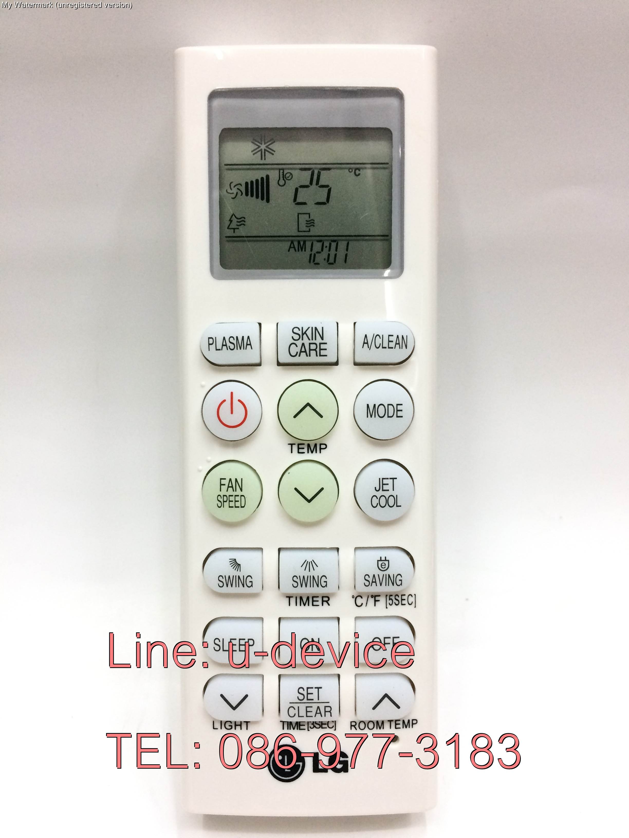 รีโมทแอร์ LG ตัวแท้