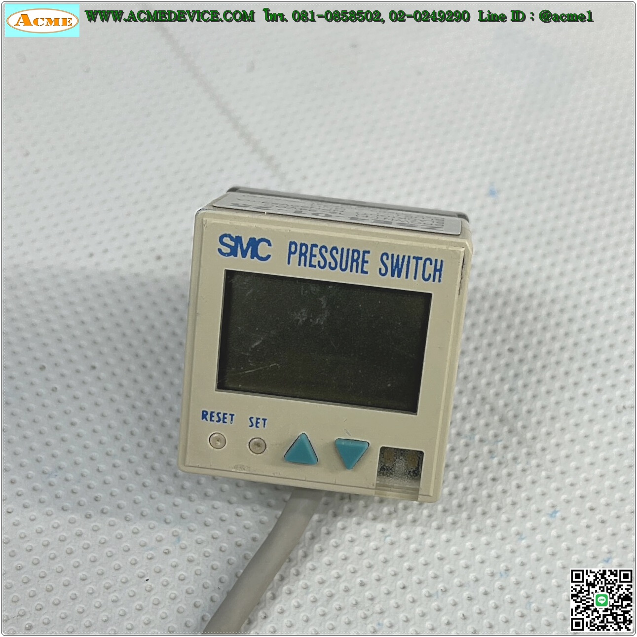 Vacuum SMC รุ่น ZSE4-01-25, 0 to -101kPa, NPN