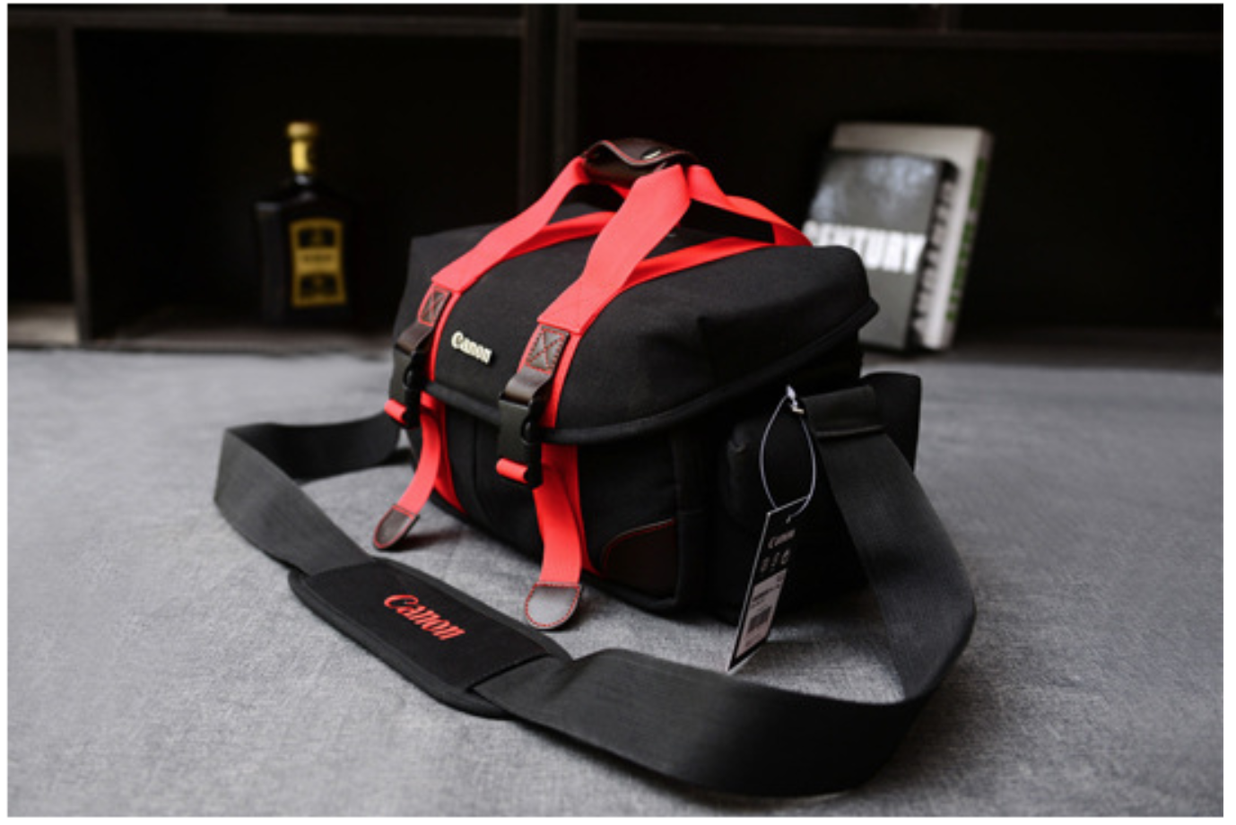 กระเป๋าใส่กล้อง CANON รุ่น Vintage สำหรับใส่กล้องDslr และเลนส์