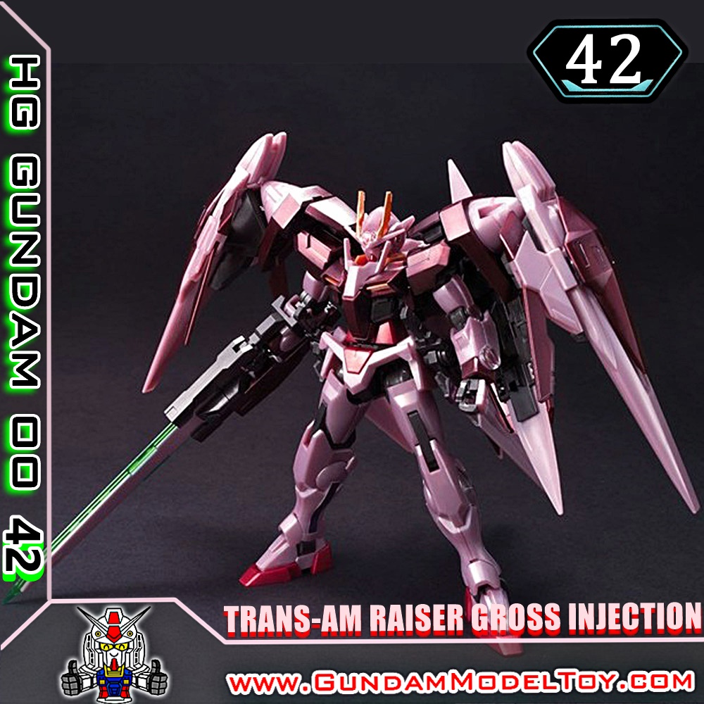 BANDAI HG 1/144 TRANS-AM RAISER GROSS INJECTION VER. ทรานส์ แอม ไรเซอร์ กรอส อินเจ็คชั่น เวอร์ชั่น โมเดล กันดั้ม กันพลา PS TOYLAND HGOO