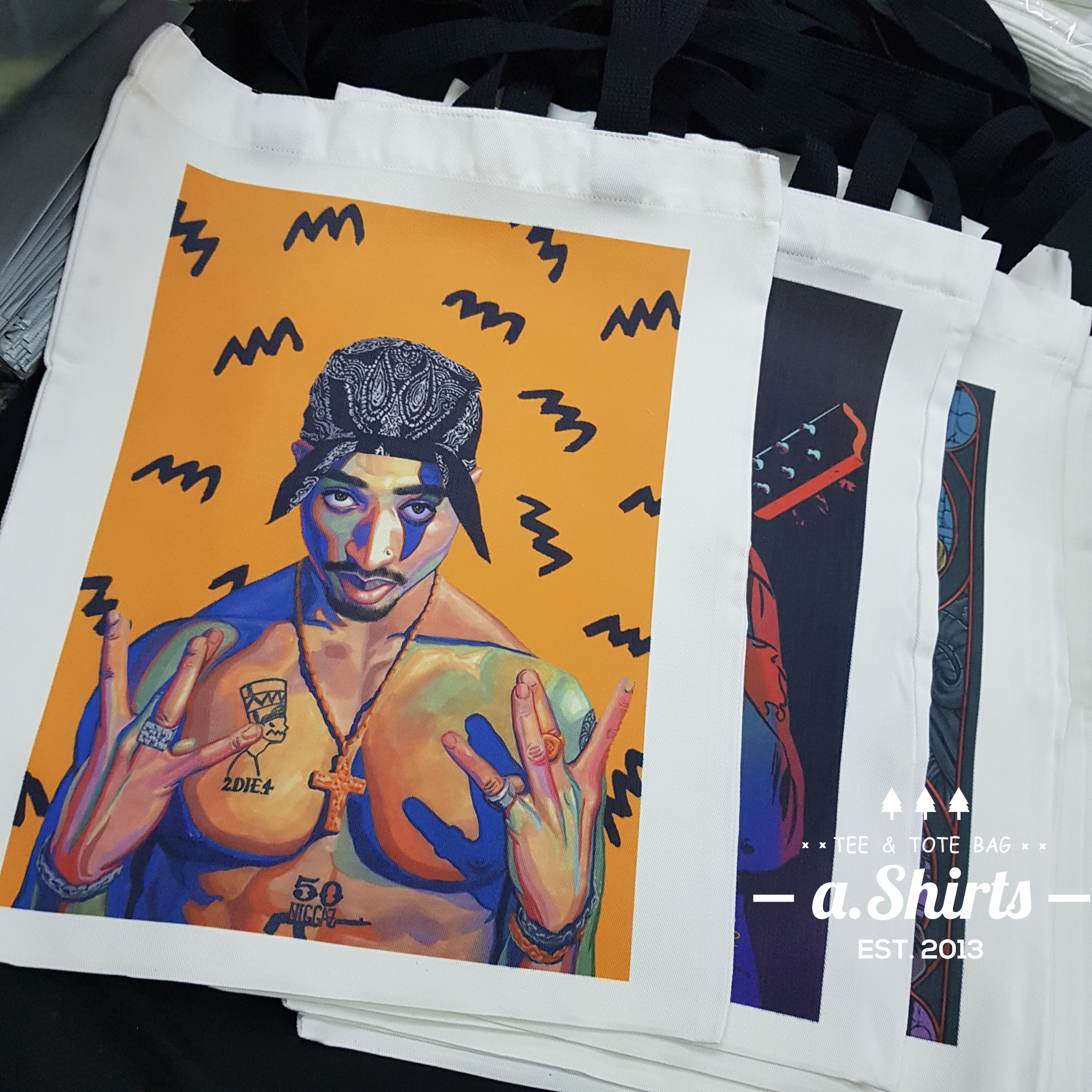 ถุงผ้า กระเป๋าผ้าสกรีน