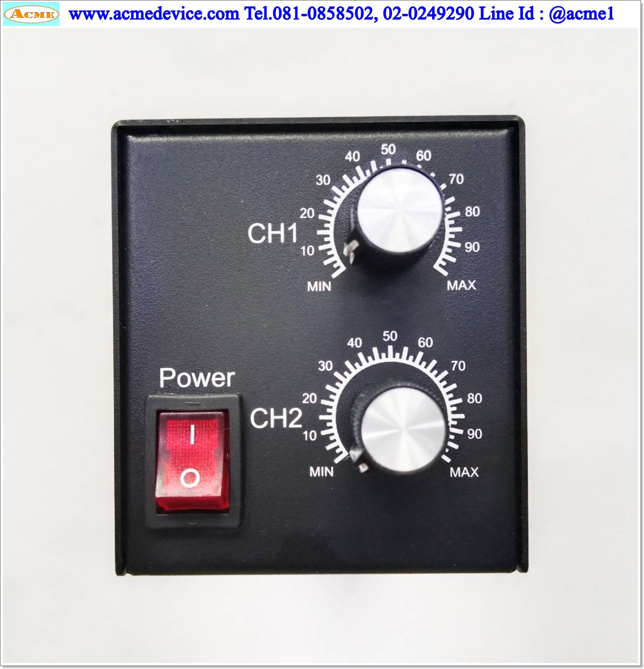 Lighting Delta รุ่น DMV-PS12C2 + DMV-DR6736W (2), 12V